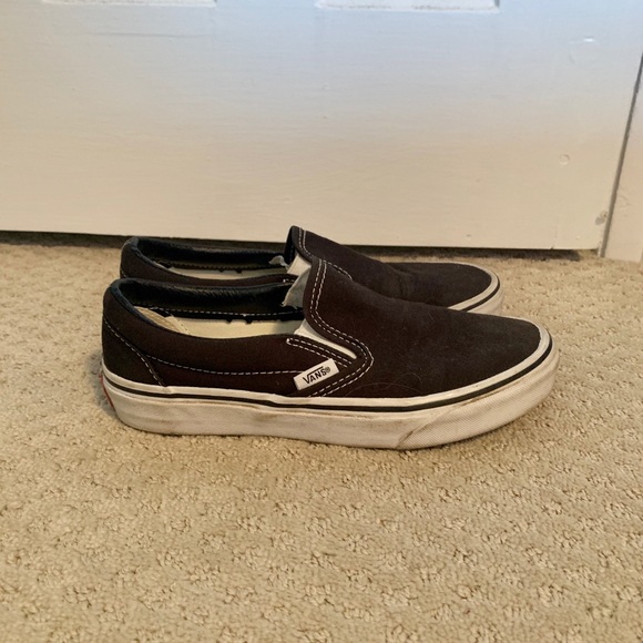 Vans Shoes - Black Slip on Vans